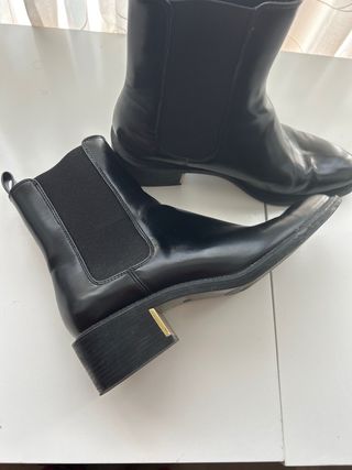 Botines Zara Negros Talla 38