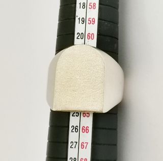 Anillo Plata Ley 925 Macizo 16gr 20mm