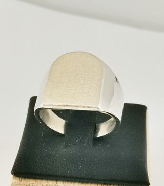 Anillo Plata Ley 925 Macizo 16gr 20mm