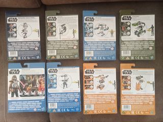 Lote Figuras Star Wars TFA 3.75