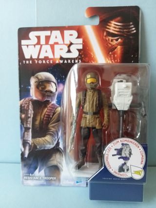 Lote Figuras Star Wars TFA 3.75