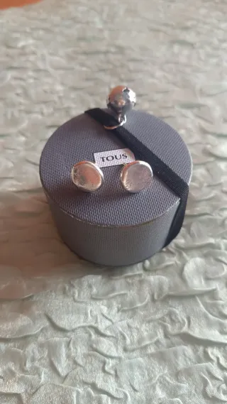 Pendientes TOUS plata