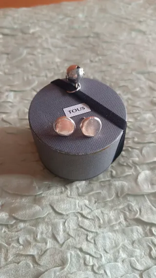Pendientes TOUS plata
