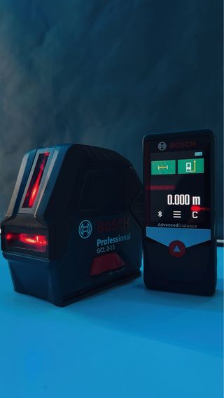 Nivel Láser Bosch GCL 2-15 + Medidor láser Bosch