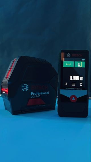 Nivel Láser Bosch GCL 2-15 + Medidor láser Bosch