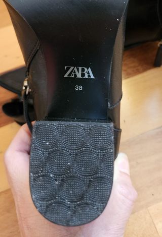 Botines de tacón negros mujer