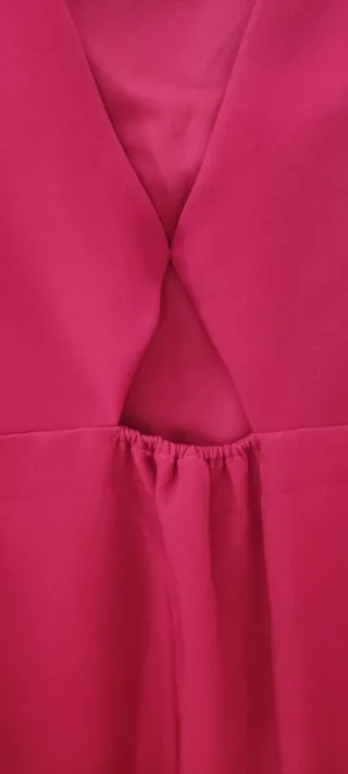 Vestido corto rojo Zara