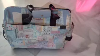 Maletín de viaje estampado Londres
