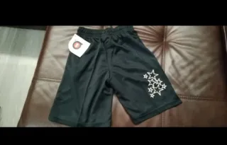 Calzona deporte adulto negra estrellas