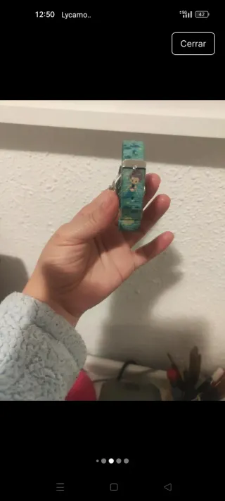 Reloj infantil con diseño divertido