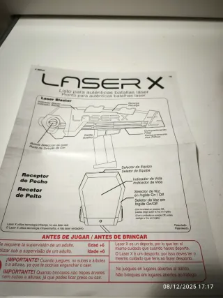 Juego Láser X Revolution