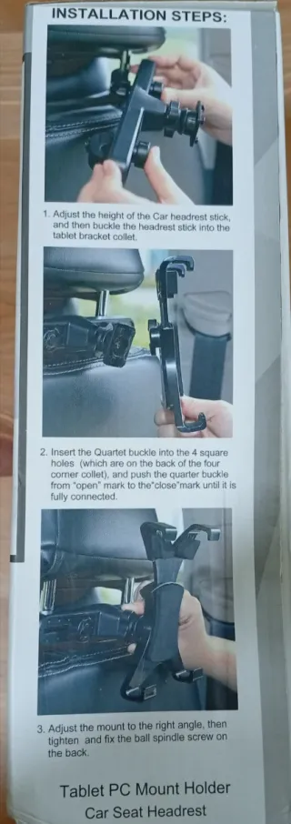 Soporte Tablet GHB Coche Reposacabezas