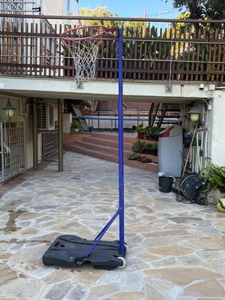 Canasta de baloncesto con base