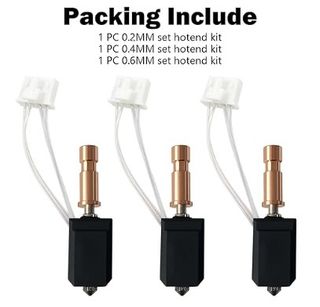 Kit Testina Estrusore 3D (0.2, 0.4, 0.6mm)