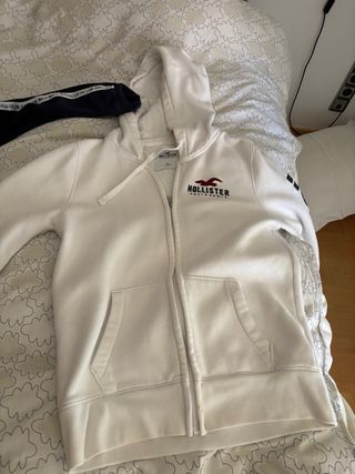 Lote 3 sudaderas adolescentes Hollister y Schott