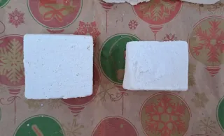 2 Pastillas Jabón Casero Blanco