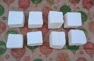 2 Pastillas Jabón Casero Blanco