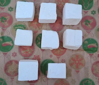 2 Pastillas Jabón Casero Blanco