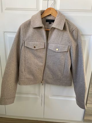 Chaqueta Zara Talla M Beige