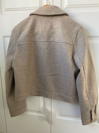 Chaqueta Zara Talla M Beige