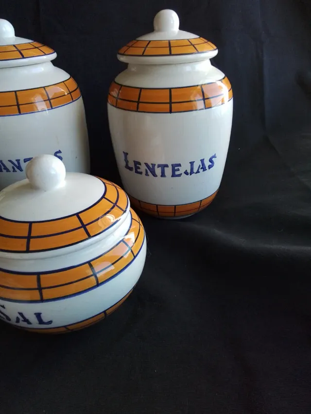 Barattoli da cucina vintage