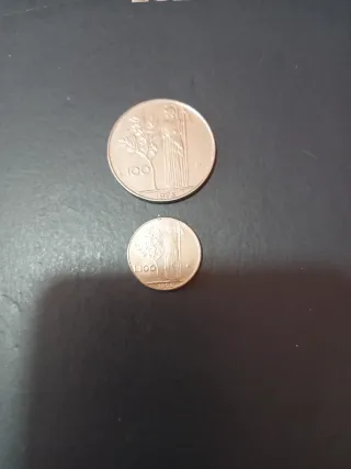 Lotto 5 monete Lire Italiane Mignon