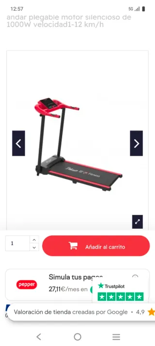 Cinta de correr DYNAMIC SPEED