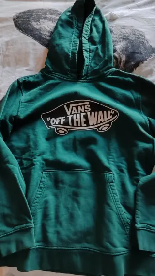 Sudadera Vans Niño Verde 12/13