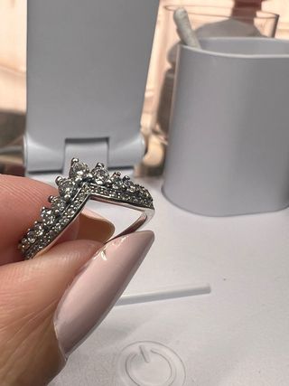 Anillo Plata S925 Talla 7 (54) Corona