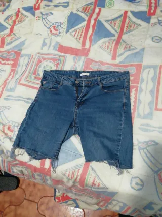 Pantalón vaquero corto mujer