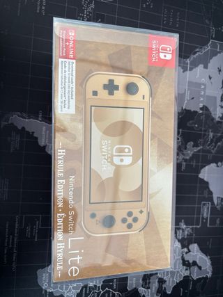 Nintendo Switch Lite Edición Hyrule Dorada