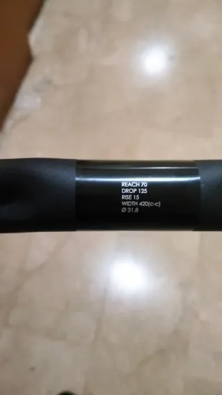 Manillar bicicleta carretera Orbea Orca Aluminio