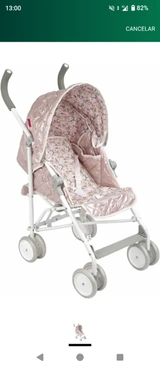 Silleta de juguete floral