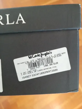 Zapatos de tacón Furla rojos granate talla 37