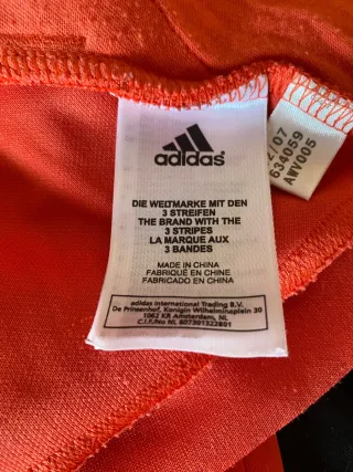 Chaqueta Adidas naranja Talla M