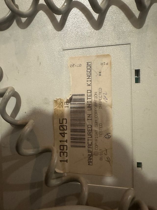 Vecchia tastiera meccanica IBM