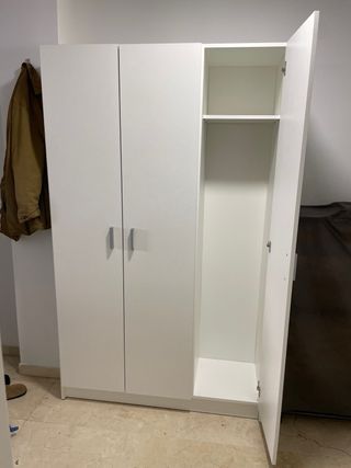 Armario blanco 3 puertas