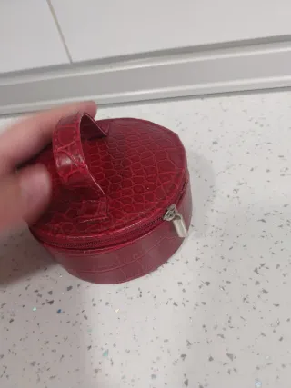 Mini joyero de viaje piel