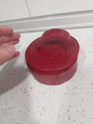 Mini joyero de viaje piel