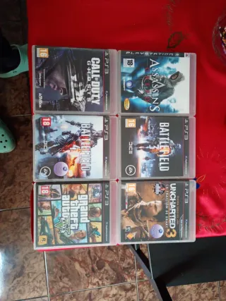 Confezione 6 Giochi PS3 (6 GIOCHI)