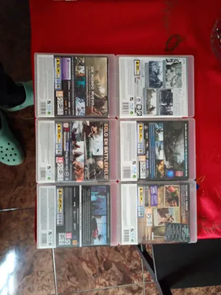 Confezione 6 Giochi PS3 (6 GIOCHI)