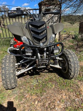 Quad Yamaha Raptor 660. Almadén Ciudad Real