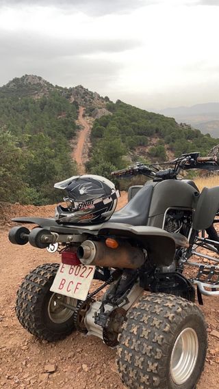 Quad Yamaha Raptor 660. Almadén Ciudad Real