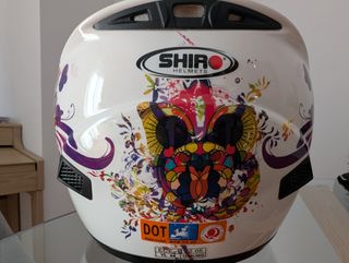 Casco Moto Integral Infantil SHIRO