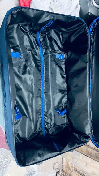 Maleta de viaje grande azul