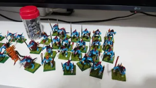 Ejército Hombres Lagarto Warhammer