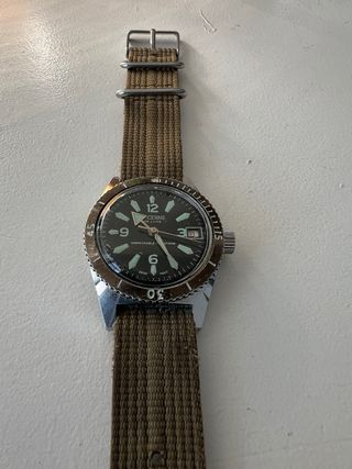 Reloj vintage Swiss Lucerne De Luxe 36 mm