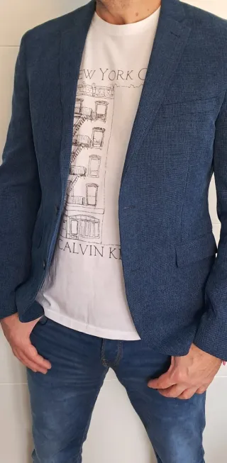 Americana Esprit azul talla 52