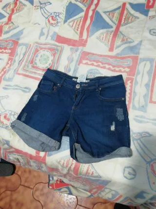 Pantalón corto vaquero mujer