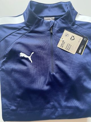 Sudadera Puma Training top 1/4 zip mujer Team Liga